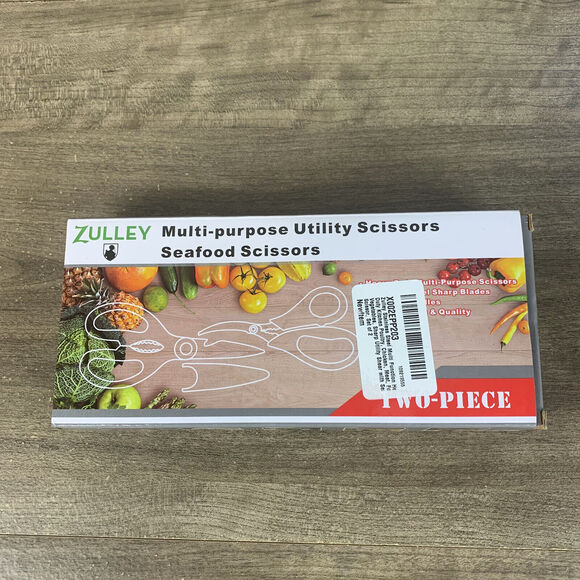 2x Kitchen Shears Scissors HEAVY DUTY Stainless Steel Meat Chicken Cutting Tool - Picture 9 of 12